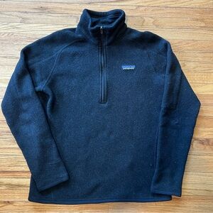 Patagonia Women’s Black Half-Zip Fleece Pullover